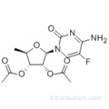 2 &#39;, 3&#39;-Di-o-acétyl-5&#39;-désoxy-5-fluorocytidine CAS 161599-46-8